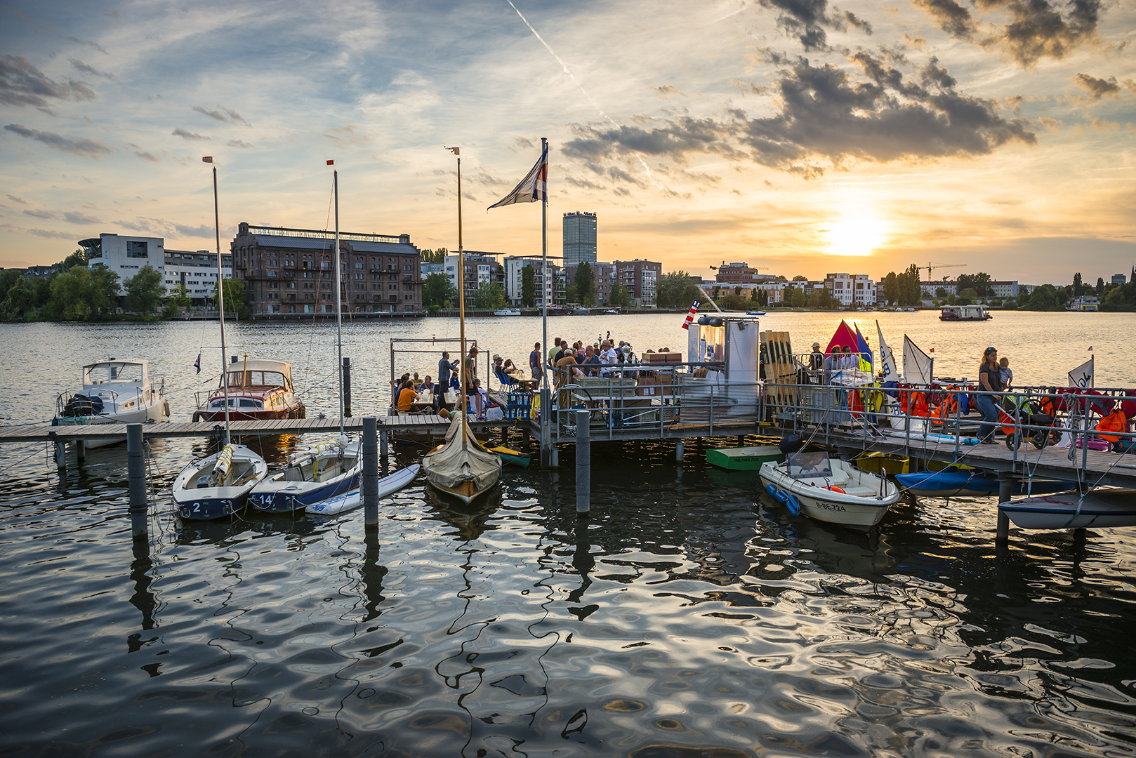 Sommerfest beim Bootsclub Rummelsburg (BCR). Berlin-Lichtenberg, 03.09.2016