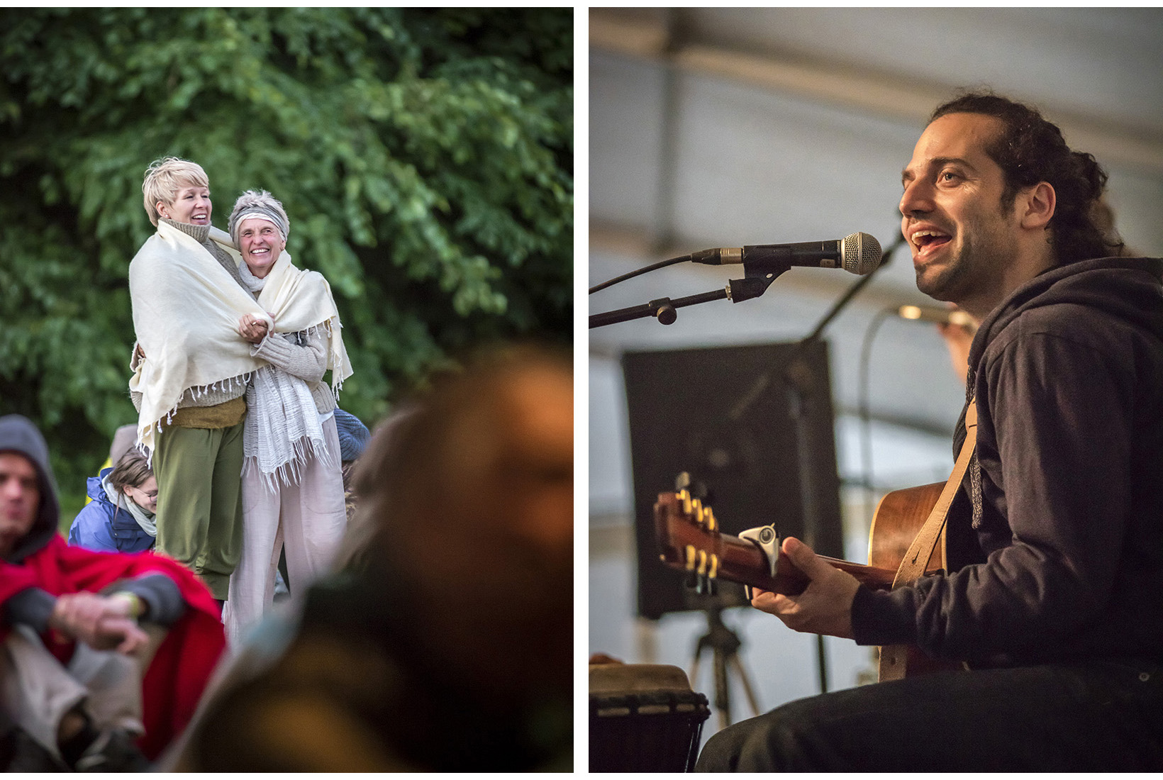 Yoga Love Festival auf der Insel Plauer Werder. Mecklenburg, 16.06.2017