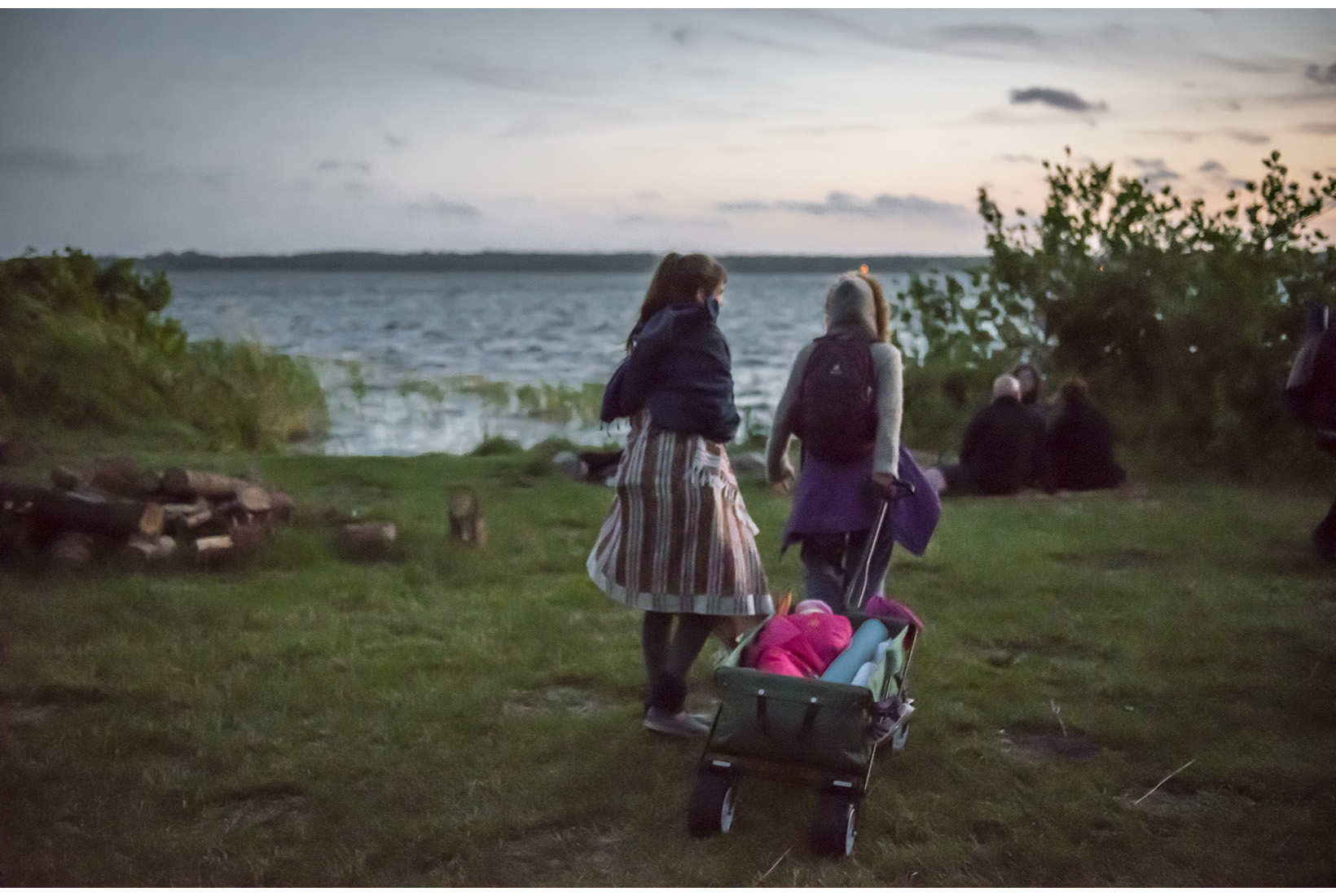 Yoga Love Festival auf der Insel Plauer Werder. Mecklenburg, 17.06.2017