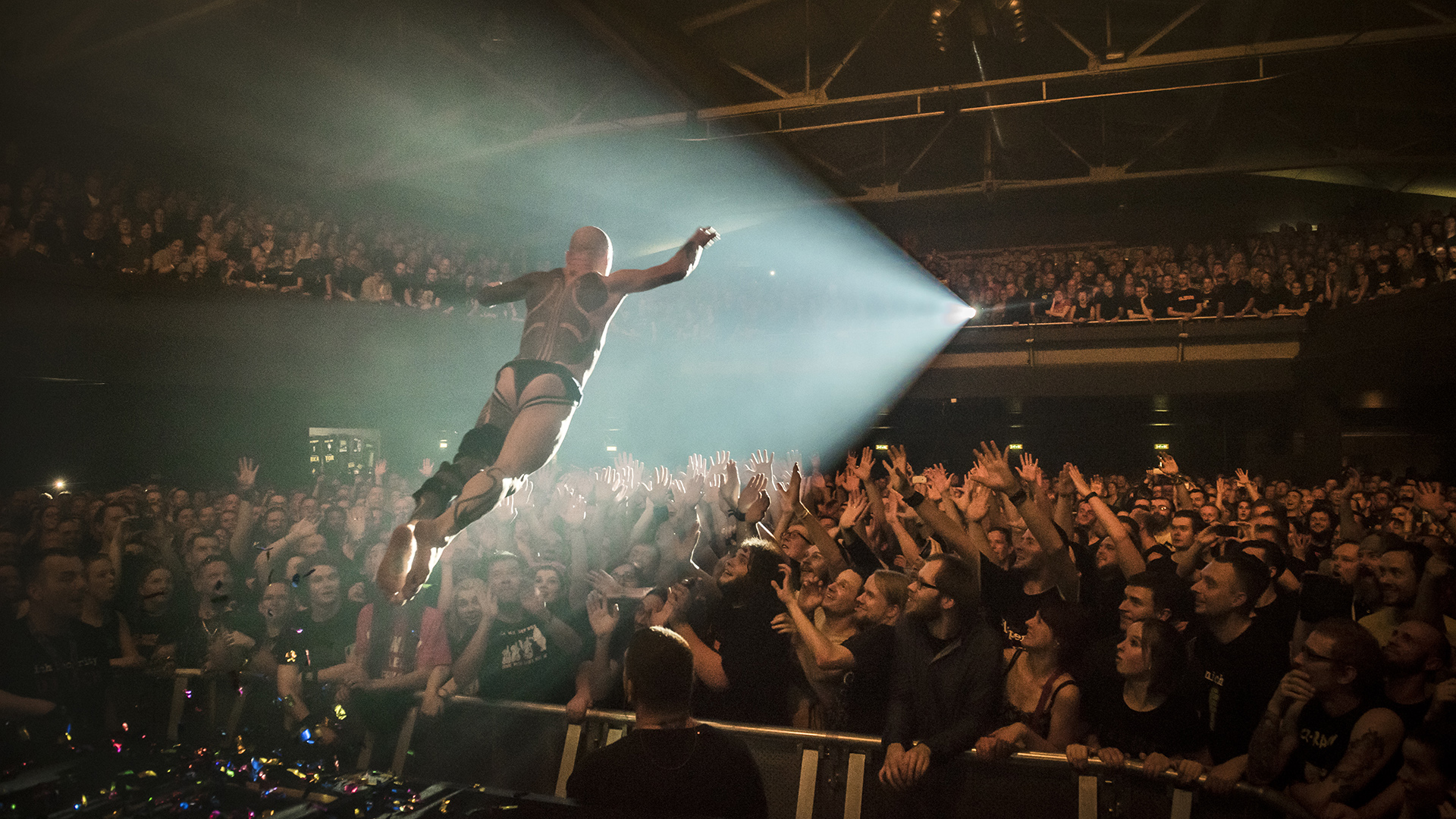 Konzert der Rockband Konorkator in der Columbiahalle. Berlin, 01.04.2017