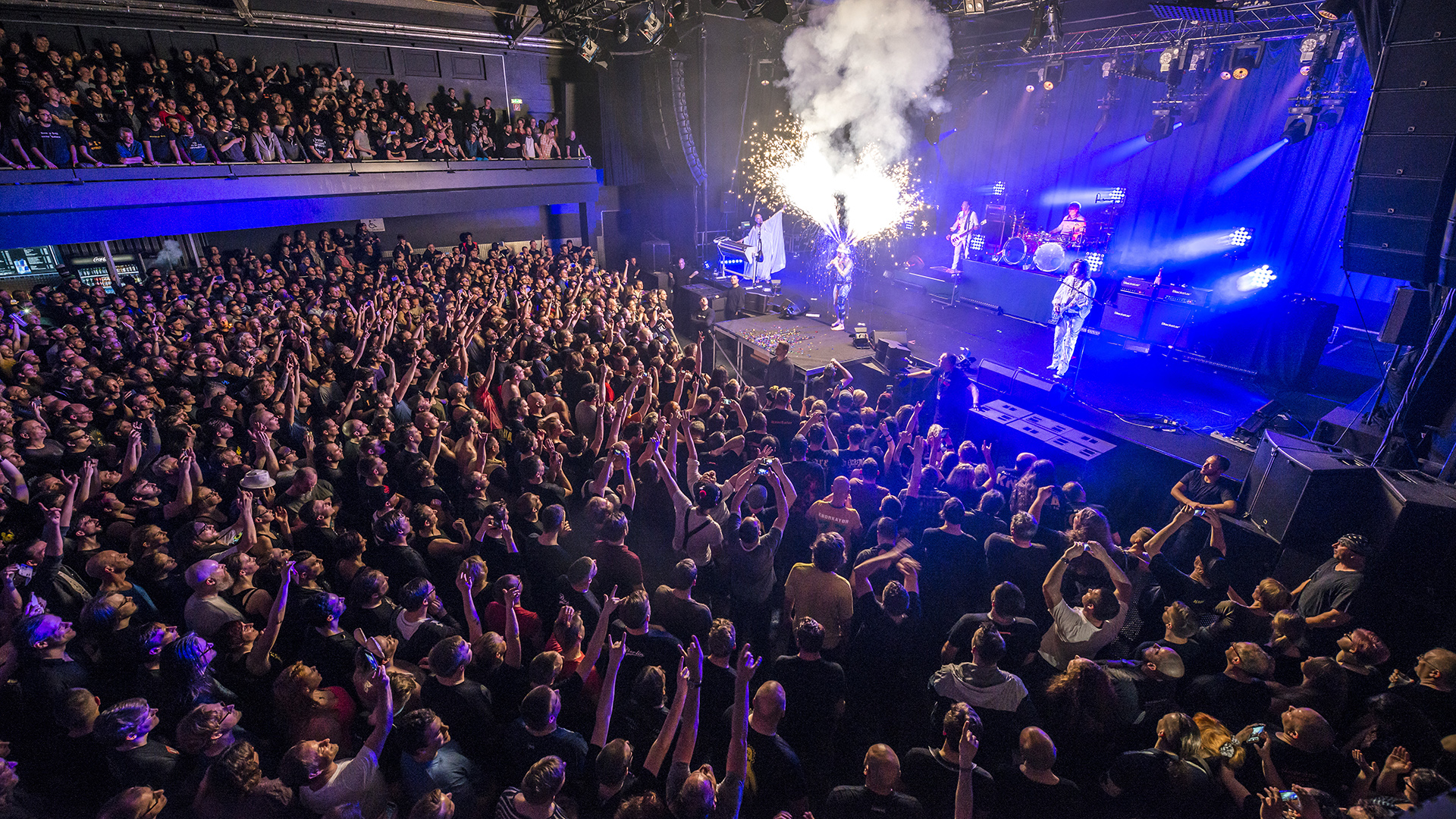 Konzert der Rockband Konorkator in der Columbiahalle. Berlin, 31.03.2017